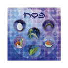 Papieren Servetten met met vrolijke afbeeldingen van de 6 speciale gerechtjes