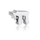 Chai bedeltje van zilver (Chai betekent Leven)