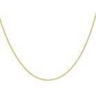Ketting verguld / doubl&eacute; met gourmet schakeltjes 1,70mm lengte 50 cm