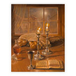 Kunstposter: Shabbat Shalom