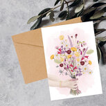 Kaart &#039;Bosje bloemen zomers&#039;