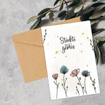 Kaart &#039;Sterkte in het gemis&#039;