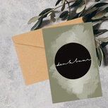 Kaart &#039;Dankbaar&#039;