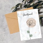 Kaart &#039;Dankjewel&#039;