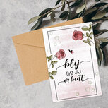 Kaart &#039;Blij dat jij er bent&#039;