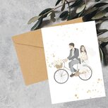 Kaart &#039;Bruidspaar&#039;