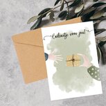 Kaart &#039;Cadeautje voor jou&#039;