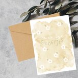 Kaart &#039;Zonnige groetjes&#039;