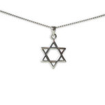 Davidster hangertje XS