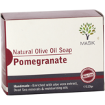 Handgemaakte zeep, Olijfolie met granaatappelgeur.