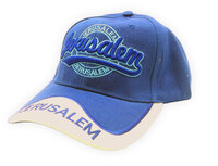 Israel Petje / Baseball Cap donkerblauw met de tekst Jerusalem