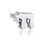 Chai bedeltje van zilver (Chai betekent Leven)