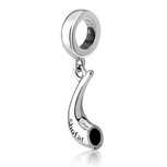 Hangend Shofar bedeltje van zilver