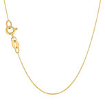 Ketting verguld / doubl&eacute; met Venetiaanse schakeltjes 0,90mm lengte 45 cm