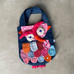 Handgemaakt tasje 'uil'