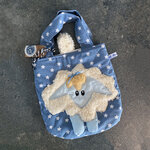 Handgemaakt tasje 'schaapje'