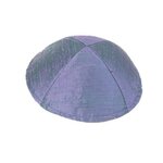 Keppeltje van Yair Emanuel van prachtige ruwe zijde in een mooie blauwe kleur.