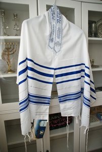 Tallit (gebedsmantel) klassiek.