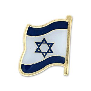 Reversspeld met Israëlische vlag 