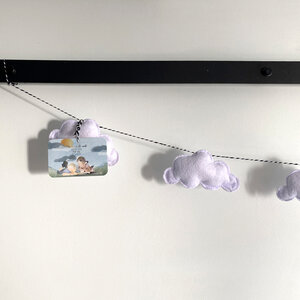 Wolkenslinger met lief kaartje