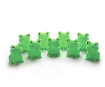 Kwakende Pesach kikkertjes