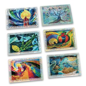 Wenskaarten-set-uit-Israel “Bijbelse Feestdagen – Set van 6 stuks