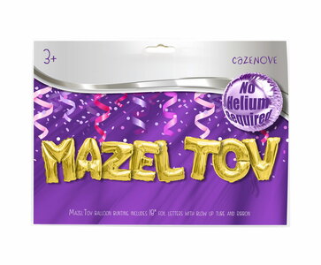 Mazel Tov | Gouden ballonnenslinger