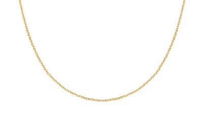 Ketting verguld / doublé 50cm, 1,30mm Anker schakeltjes