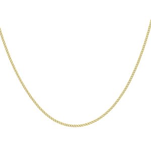 Ketting 14K goud 50cm, 1,20mm Gourmet schakeltjes