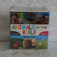 Memory spel dieren uit de Bijbel