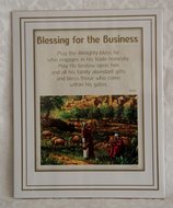 Reproductie: Blessing for the business / zegening voor het bedrijf