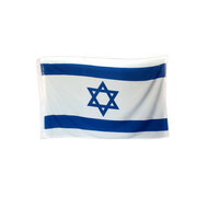 Israël vlag klein, 80 x 60 cm
