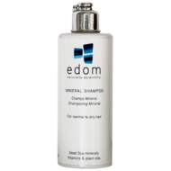Edom zacht reinigende Shampoo met Dode Zee mineralen. Voor normaal tot vet haar. Helpt roos voorkomen.