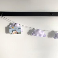 Wolkenslinger met lief kaartje