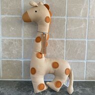 Knuffel Giraffe &#039;God houdt zoooooveel van jou!&#039;