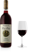King David Concorde (kosher), zoete rode Kiddush / Avondmaalswijn van de Carmel Winery uit Israel