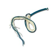 Tzitzit setje: Witte en Blauwe (Techelet) draden om zelf Tzitzit (=gedenkkwastjes) te maken met de voorgeschreven Blauwe (Teche