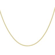 Ketting 14K goud met gourmet schakeltjes 1,10mm lengte 45 cm