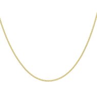 Ketting verguld / doublé met gourmet schakeltjes 1,70mm lengte 45 cm