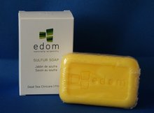 Edom Zwavel Zeep met Dode Zee mineralen voor de probleemhuid. 100 gram.