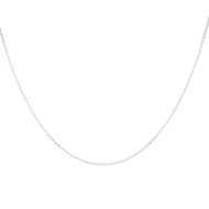 Collier / Ketting, zilveren ketting met glanzend gepolijste Jasseron schakeltjes van 2,1 mm leverbaar in verschillende lengtes