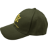 Israel Leger Petje/ Tzahal Baseball Cap in effen legergroene kleur met goudgeel kleurig borduursel