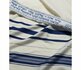 Tallit (gebedsmantel) gemaakt van 100% wol Blauw/ Zilver_