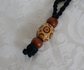 Shofar tas van Yair Emanuel in donkerblauw fluweel met borduursel