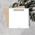 Kaart 'May you be filled with Peace' met goudfolie
