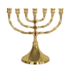 Kleine vergulde Menorah van 11 cm
