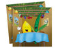 Papieren servetten met fleurige Sukkot (Loofhuttenfeest) items