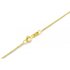 Ketting 14K goud met gourmet schakeltjes 1,10mm lengte 45 cm