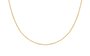 Ketting verguld / doublé met Anker schakeltjes 1,30mm lengte 50 cm