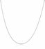 Collier / Ketting, zilveren slangketting / slangenketting van 1,4 mm breed leverbaar in verschillende lengtes